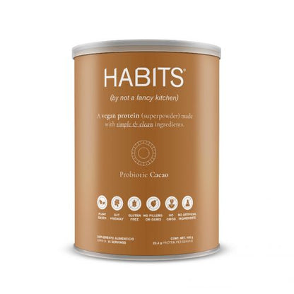 HABITS PROTEÍNA VEGANA 488 GR.